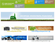 Tablet Screenshot of nordrecycling.com